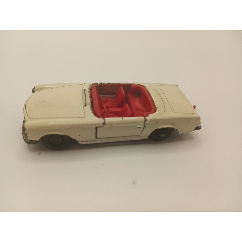 Vintage Lesney Matchbox No. 27 Mercedes 230 SL Convertible Doors Open England